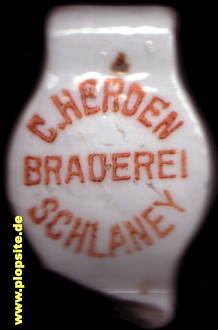 Bügelverschluss aus: Brauerei Carl Herden, Schlaney, Słone, Kudowa-Zdrój, Schnellau, Polen