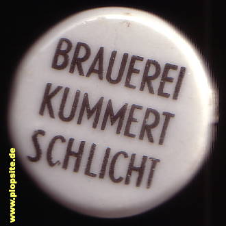 Bügelverschluss aus: Brauerei Kummert, Schlicht, Vilseck, Deutschland