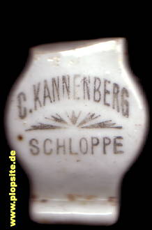Obraz porcelany z: Schloppe, C. Kannenberg,  PL, unbekannt, Polska