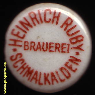 Bügelverschluss aus: Brauerei Heinrich Ruby, Schmalkalden, Deutschland