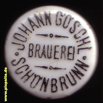 Bügelverschluss aus: Brauerei Göschl, Schönbrunn, Deutschland