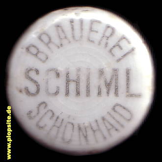 Bügelverschluss aus: Brauerei Schiml, Schönhaid, Wiesau, Deutschland