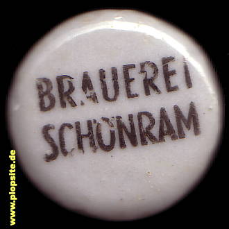 Picture of a ceramic Hutter stopper from: Brauerei, Schönram, Germany