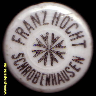 Bügelverschluss aus: Brauerei zum Gritschenbräu Franz Höcht, Schrobenhausen, Deutschland