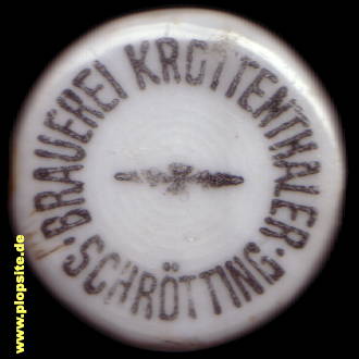 Bügelverschluss aus: Brauerei Krottenthaler, Schrötting, Michelsneukirchen, Deutschland