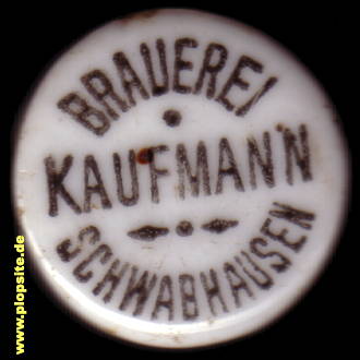 Bügelverschluss aus: Brauerei A. Kaufmann, Boxberg - Schwabhausen, Deutschland
