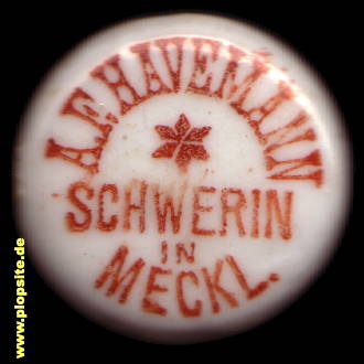 Bügelverschluss aus: Berliner Weißbierbrauerei A.F. Havemann, Schwerin, Deutschland