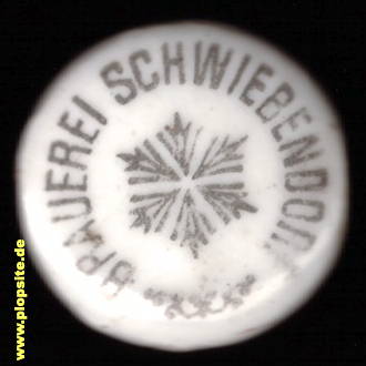 Obraz porcelany z: Brauerei Richard Bäger, Schwiebendorf / Bunzlau, Polska