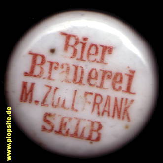 Bügelverschluss aus: Kronenbräu Zollfrank, Selb, Deutschland