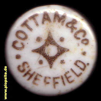 Obraz porcelany z: Sheffield, Cottam & Co.,  GB, unbekannt, Wielka Brytania