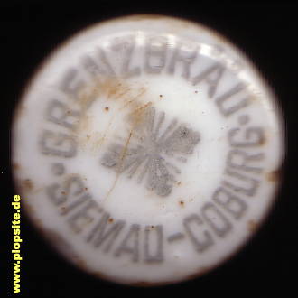 Bügelverschluss aus: Grenzbräu, Siemau - Coburg, Deutschland