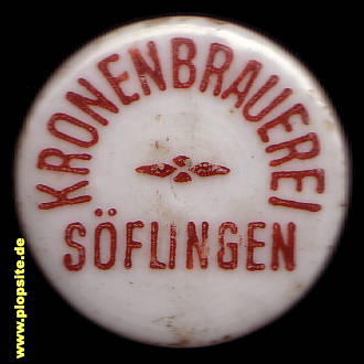 Bügelverschluss aus: Kronenbrauerei, Söflingen, Ulm-Söflingen, Deutschland