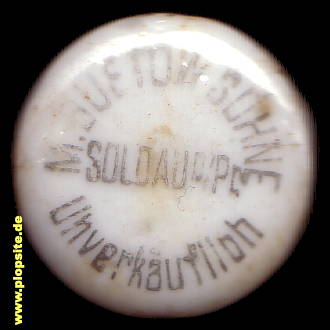 Obraz porcelany z: Brauerei M. Bütow Söhne, Soldau, Działdowo, Polska
