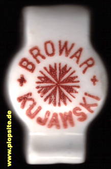 Picture of a ceramic Hutter stopper from: Browar Bydgoskie Kujawiak S.A. Browar Pomorski, Bydgoszcz, Bromberg, Poland