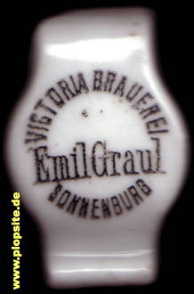 Bügelverschluss aus: Victoriabrauerei Emil Graul, Sonnenburg, Słońsk, Polen