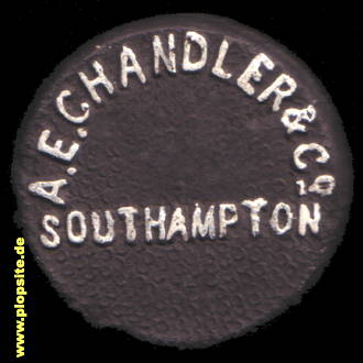 Obraz porcelany z: Southampton, A. E. Chandler & Co.,  GB, unbekannt, Wielka Brytania