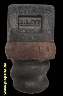 Picture of a ceramic Hutter stopper from: Sole Bay Brewery, Adnams & Co. Ltd., Southwold, United Kingdom