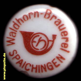 Bügelverschluss aus: Waldhorn Brauerei  , Spaichingen, Deutschland
