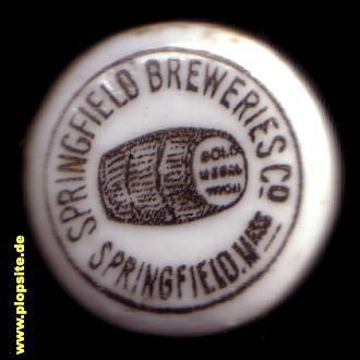 Bügelverschluss aus: Breweries Co., Springfield, MA, USA