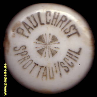 Obraz porcelany z: Sprottau, Paul Christ,  PL, unbekannt, Polska