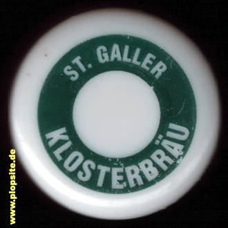 Bügelverschluss aus: Klosterbräu, St. Gallen, Sankt Gallen, Saint-Gall, San Gallo, Schweiz