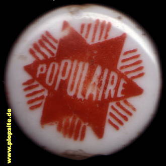 Picture of a ceramic Hutter stopper from: Brasserie Coopérative 