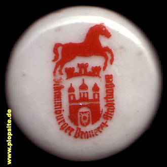 Picture of a ceramic Hutter stopper from: Schaumburger Brauerei, Stadthagen, Germany