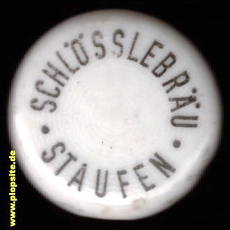 Bügelverschluss aus: Schlösslebräu, Staufen, Syrgenstein-Staufen, Deutschland