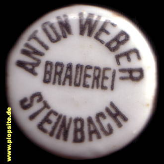 Bügelverschluss aus: Brauerei zum Adler, Anton Weber, Steinbach, Maria Steinbach, Legau-Steinbach, Deutschland