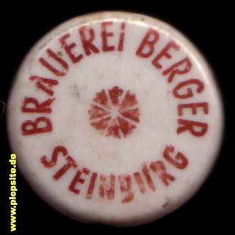 Bügelverschluss aus: Brauerei Berger  , Steinburg, Steenborg, Deutschland