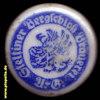 Bügelverschluss aus: Bergschloß-Brauerei AG, Stettin, Szczecin, Polen