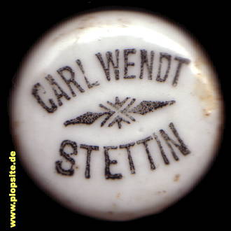 Obraz porcelany z: Stettin, Carl Wendt,  PL, unbekannt, Polska