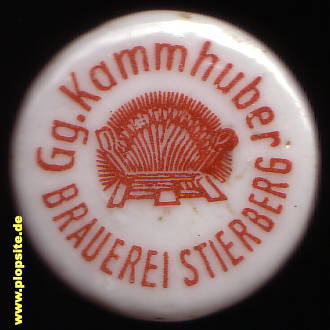 Bügelverschluss aus: Brauerei Kammhuber, Stierberg, Obertaufkirchen, Deutschland