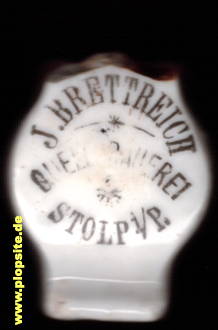 Bügelverschluss aus: Quellbrauerei Johann Brettreich, Stolp, Słupsk, Stôłpsk, Polen