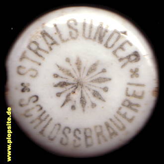 B�ügelverschluss aus: Schloßbrauerei, Stralsund, Hansestadt Stralsund, Deutschland