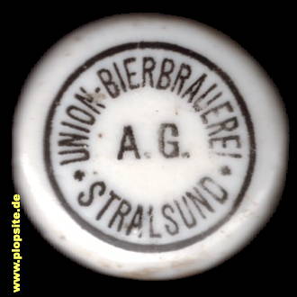 Obraz porcelany z: Union Bierbrauerei AG, Stralsund, Hansestadt Stralsund, Niemcy