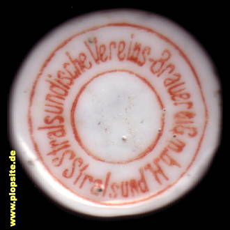 Obraz porcelany z: Vereins Brauerei Gmbh, Stralsund, Hansestadt Stralsund, Niemcy