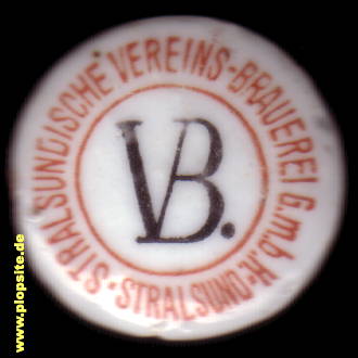 Obraz porcelany z: Vereins Brauerei Gmbh, Stralsund, Hansestadt Stralsund, Niemcy