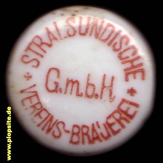 Obraz porcelany z: Vereins Brauerei GmbH, Stralsund, Hansestadt Stralsund, Niemcy