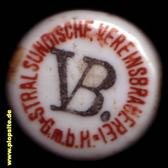 Obraz porcelany z: Vereins Brauerei GmbH, Stralsund, Hansestadt Stralsund, Niemcy