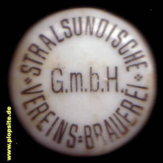 Obraz porcelany z: Vereinsbrauerei GmbH, Stralsund, Hansestadt Stralsund, Niemcy