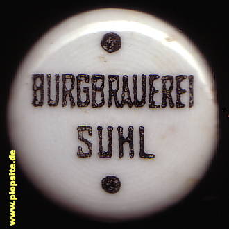 Bügelverschluss aus: Burgbrauerei, Suhl, Deutschland