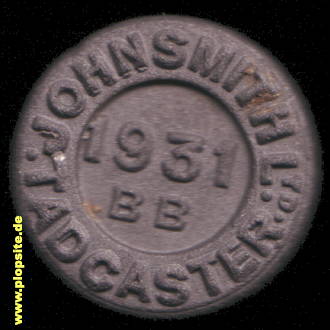 Bügelverschluss aus: Smiths Tadcaster Brewery Co. Ltd., Tadcaster, Großbritannien