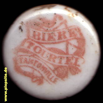 Bügelverschluss aus: Brasserie de Tantoville, Tourtel Frères, Tantonville, Frankreich