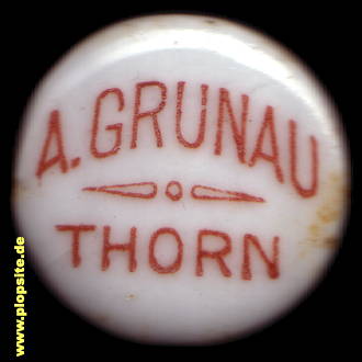 Obraz porcelany z: Thorn, A. Grunau,  PL, unbekannt, Polska