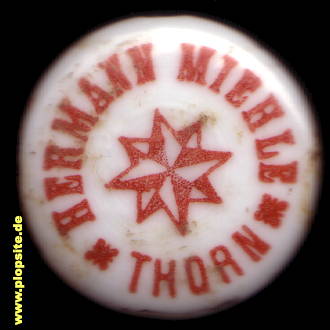 Obraz porcelany z: Thorn, Hermann Miehle,  PL, unbekannt, Polska
