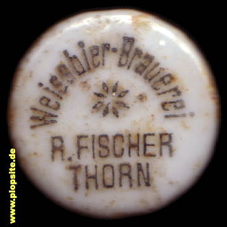 Bügelverschluss aus: Weißbierbrauerei Raimund Fischer, Thorn, Toruń, Polen