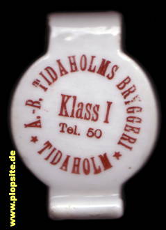 Bügelverschluss aus: AB Tidaholms Bryggeri, Tidaholm, Schweden