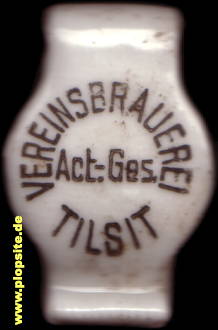 Bügelverschluss aus: Vereinsbrauerei AG , Tilsit, Sowetsk, Советск, Russland