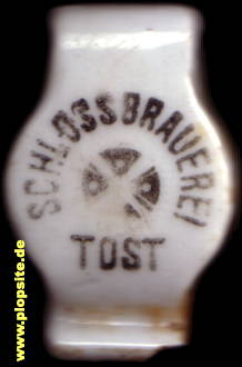 Bügelverschluss aus: Schloßbrauerei GmbH, Tost, Toszek, Polen